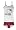 Hello Kitty - White and Plaid Cami/Panty Set for women - Small