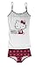 Apparel : Hello Kitty - White and Plaid Cami/Panty Set for women