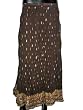 Long Skirts-floral Crinkled Womens Summer Fashion Indian Skirt