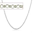 Beaucoup Designs Sterling over Pewter Belcher Chain Necklace - 16"