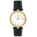 Longines Presence 18k Gold Mens Strap Watch L7.875.6.12.9 by Longines