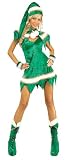 Secret Wishes Green Elf 5-Piece Costume, Green, Standard