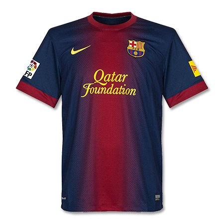 2012-13 Barcelona Nike Home Football Shirt
