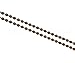 CleverDelights Ball Chain Roll - 30 Feet - Antique Copper Color - 2.4mm Ball - #3 Size