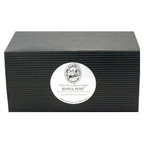 Aloha Island Kona Coffee Pods, 100% Kona Coffee, Dark Roast, 18 KONA-PODS by Aloha Island Coffee
