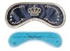 Daydream Swarowski Crown Sleep Mask with Cool Pack Blue