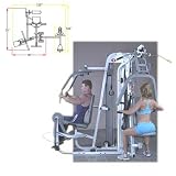 Maximus Fitness MX 2800 Multi Station Gym