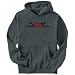 Hoodie Mens Dark Silver " BEWARE OF THE Alaskan Malamute " Dogs