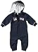 NAME IT Unisex - Baby Jogginganzug FNULLE NB SWEAT SUIT WDH, Gr. 62, Blau (NAVY )