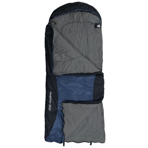 10T DOLPHIN 300 Sac de couchage enfant Bleu 180 x 75 cm
