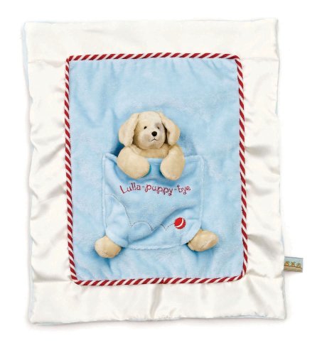 Bunnies by the Bay Skipit's Lulla Puppy Bye Binkie Blanket
