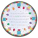 Greeting Card Treat Plates - Happy Birthday Treat Plate