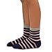 TeeHee Little Boys Cotton Fashion Fun Crew Socks 6 Pair Pack (3-5 Years, Stripe)