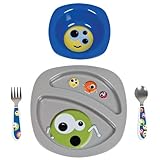 The First Years Entrเนes Feeding Set, Monsters