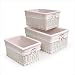 Badger Basket Three Basket Set, Pink