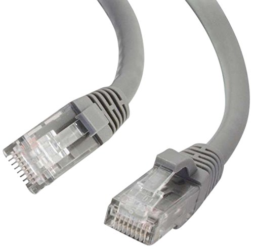 C2G / Cables To Go 27134 Cat6 Snagless Unshielded (UTP) Network Patch Cable, Gray (14 Feet/4.26 Meters)