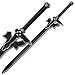 GoYo678 Kiritos Elucidator Anime Foam Sword Art Online Costume Toy Collectible