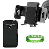 Ultra Durable Compact Car Mount Kit: Black Compatible Car Mount for LG Revo ....
