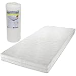 Matelas blanc vendu enroul� 90 x 200 cm