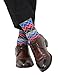 Mens Casual Cotton Crew Dress Socks Colorful Funky Patterned 6 Pack