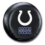 Indianapolis Colts Black Spare Tire Cover