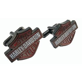 Harley Davidson Motor Cycles Logo Cufflinks cuff links
