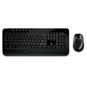 Microsoft - Wireless Desktop 2000 - Ensemble clavier Azerty /souris sans fil optique - Technologie Bluetrack - Noir