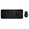 Microsoft - Wireless Desktop 2000 - Ensemble clavier Azerty /souris sans fil optique - Technologie Bluetrack - Noir