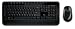 Microsoft - Wireless Desktop 2000 - Ensemble clavier Azerty /souris sans fil optique - Technologie Bluetrack - Noir