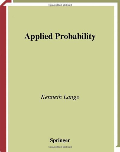 Applied Probability (Springer Texts in Statistics)