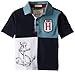 Hatley Little Boys' Rugby Shirt Pique Knit Collar Anchor