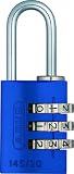 ABUS 466052 Aluminium-Zahlenschloss 145/20, blau