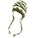 100% Wool Himalaya Nepal Hand Knit Tassel Handmade Trapper Trooper Lined Gray