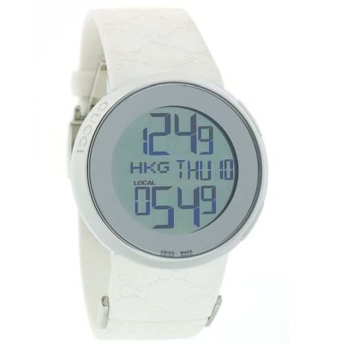 GUCCI Women's YA114403 i-gucci Digital White Watch