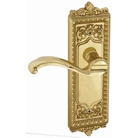 Grandeur GS72-LH-WINPRT-PB Windsor Handleset Interior with Portofino Lever Left Handed,... by Grandeur