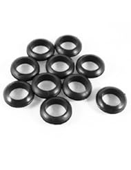 Home Improvement: 10 Pcs Rubber Grommet Firewall Hole Plug Electrical Wire Gasket Black - uxcell
