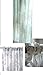 Hedda Blad Pair of Curtain, 2 Panels, White/Black Floral Pattern
