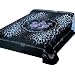 Solaron Twin Leopard Flower Korean Mink Blanket