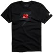 Shift Racing Reed Replica Men's Short-Sleeve Sportswear T-Shirt/Tee w/ Free B&F Heart Sticker Bundle - Black
