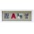 PT Photoframe Baby Letter Wood White