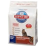 Hill's Science Diet Mature Adult Hairball Control Dry Cat Food - 15.5-Pound Bag