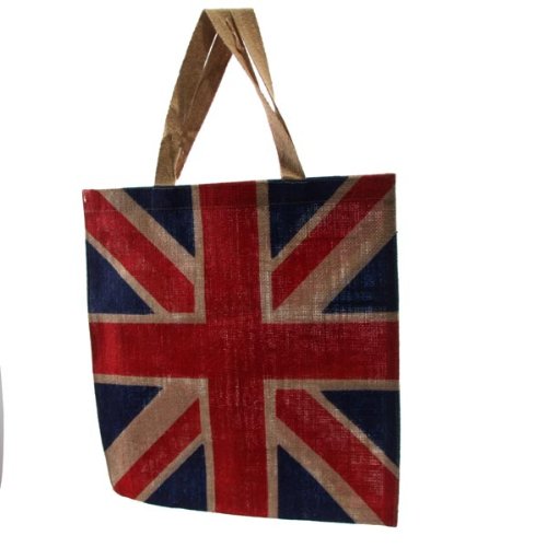 Jute Bag Union Jack Flag