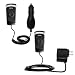 Electronics : Essential Kit for the Jabra BT8040 - includes Car and Wall Charger with Rapid Charge Technology - Gomadic Brand w/ TipExchange Technology