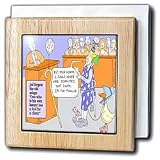 Review 3dRose LLC  / A Fool For A Lawyer - 6 Inch Tile Napkin Holder