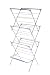 Moerman 88345 Laundry Solutions 3-Tier Airer Indoor/Outdoor Folding Clothes Drying Rack 49 Feet of Drying Space