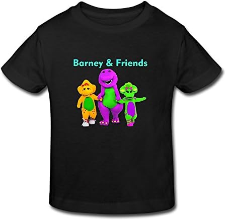 Barney & Friends Toddler T-shirts Geek Size 2 Toddler Black By Hongxm