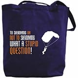 Canvas Tote Bag Navy Blue 