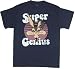 Wile E Coyote Super Genius Shirt Navy, Extra Large