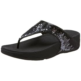 FitFlop Womens Electra Strata Toning Thong Sandal