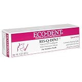 Eco-Dent Res-Q-Dent Natural Gel Toothpaste For Sensitive Teeth, Spearmint, 3 oz (85 g) (Pack of 3)